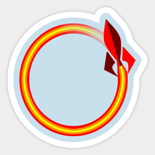 ROCKET Sticker